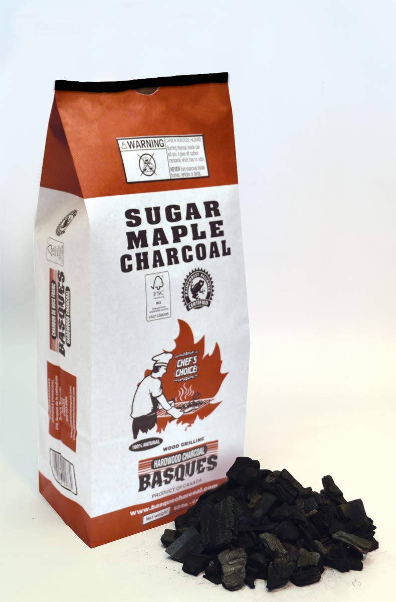 Sugar Maple Hardwood Lump Charcoal 8.8 lb S920