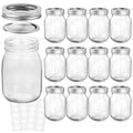 16oz Regular Mouth Mason Jars 12 Pack J66838
