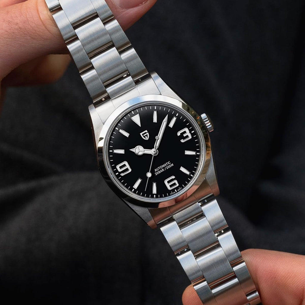 Automatic Diver Watch Sapphire Glass Stainless Steel 40MM Waterproof Wrist Watch U5406