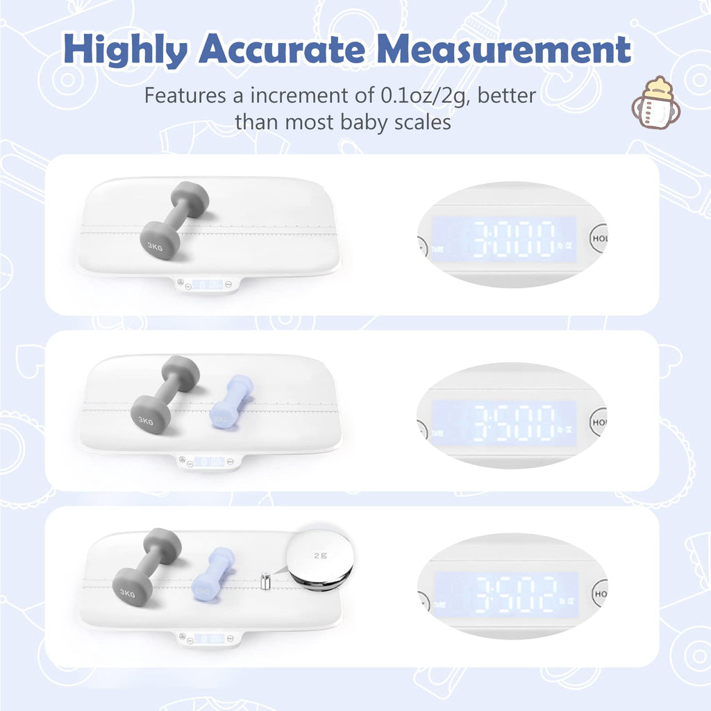 66lb Digital Baby and Pet Scale with Hold Function G937
