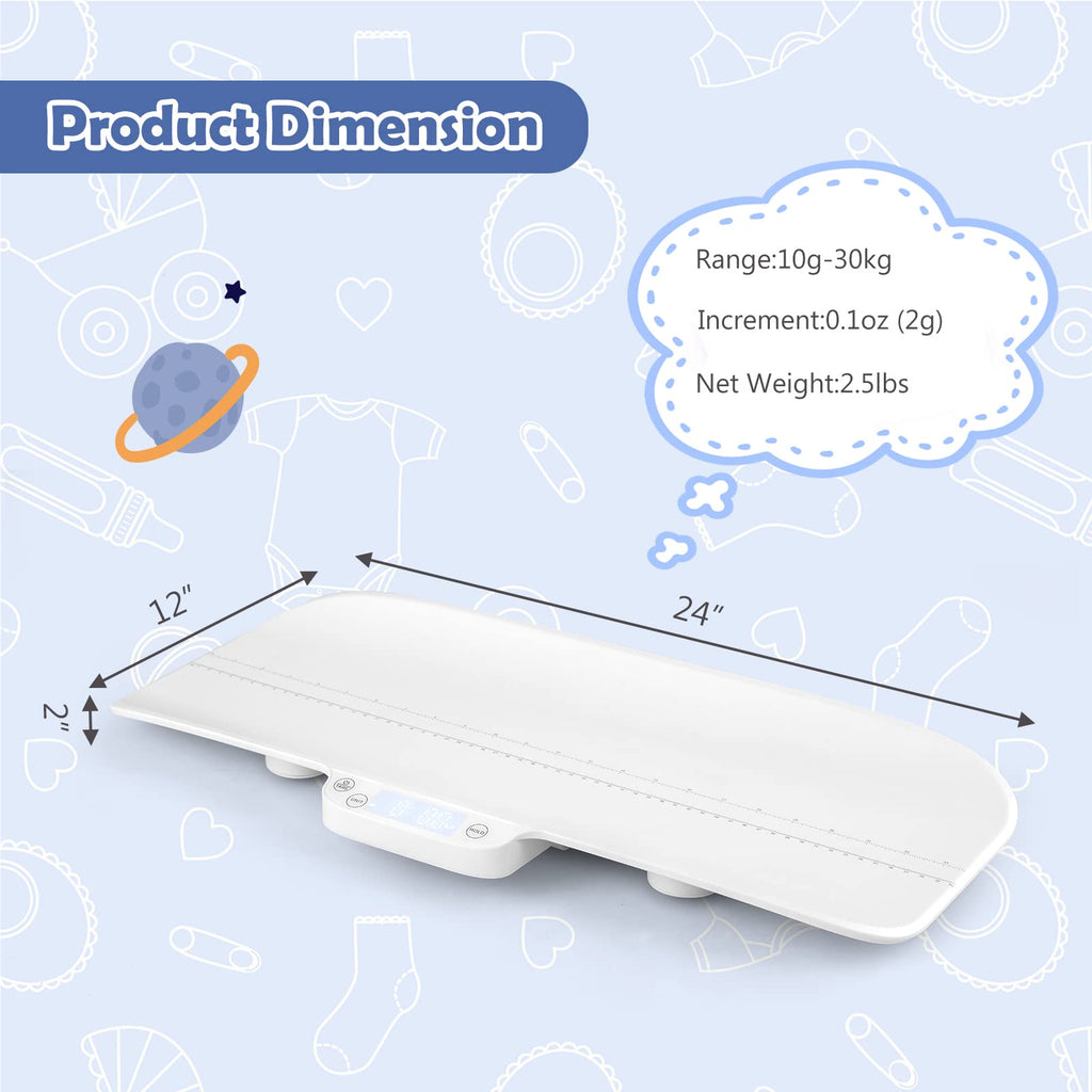 66lb Digital Baby and Pet Scale with Hold Function G937