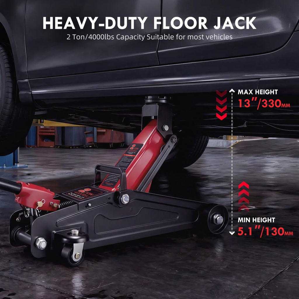 2 Ton Low Profile Hydraulic Floor Jack Q896