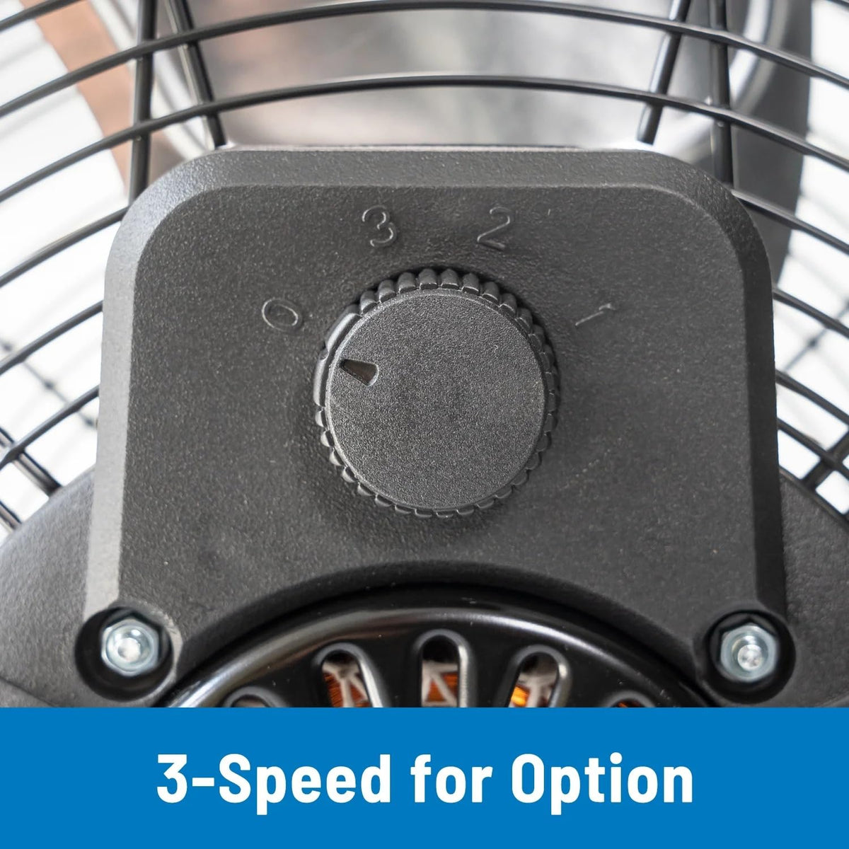 20 Inch 3 Speeds Metal Floor Fan G3212