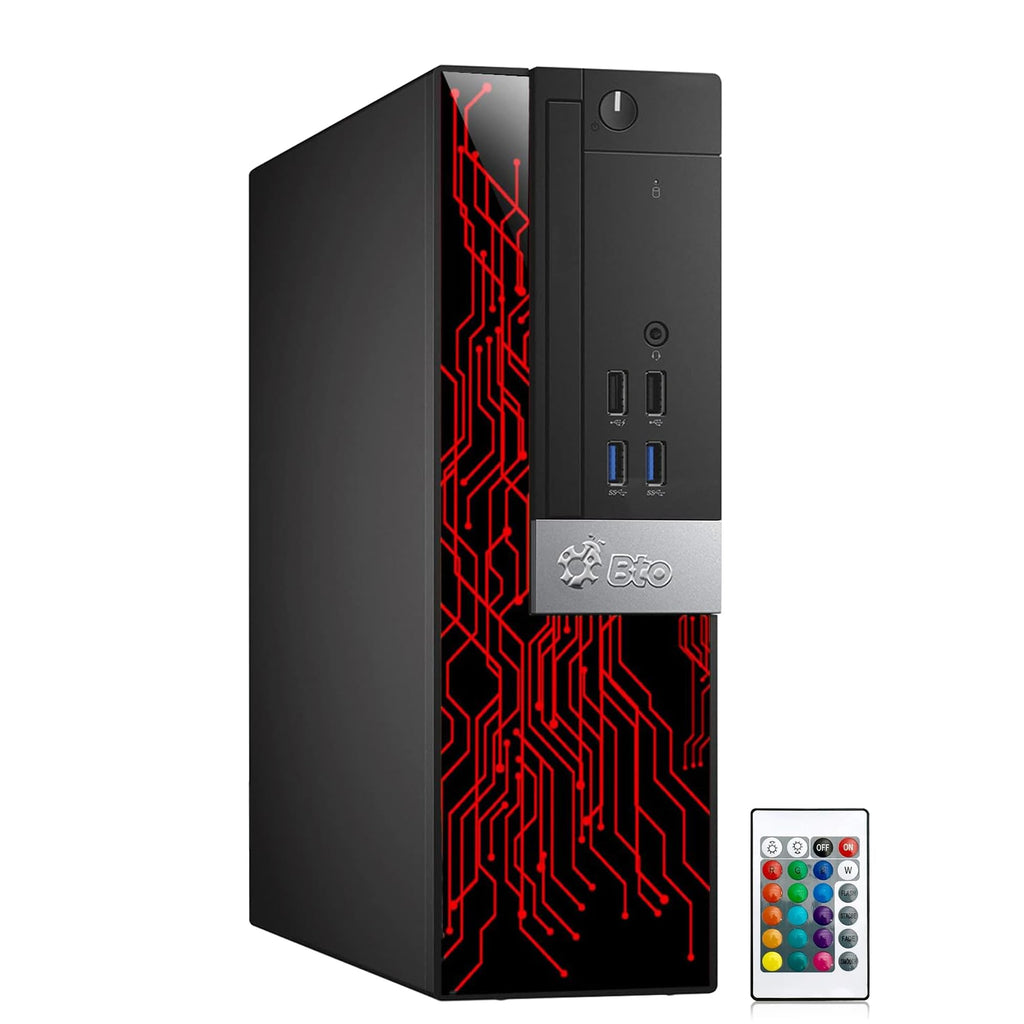 RGB Gaming PC with 24 Inch Monitor Intel i5 16GB RAM 512GB SSD H159