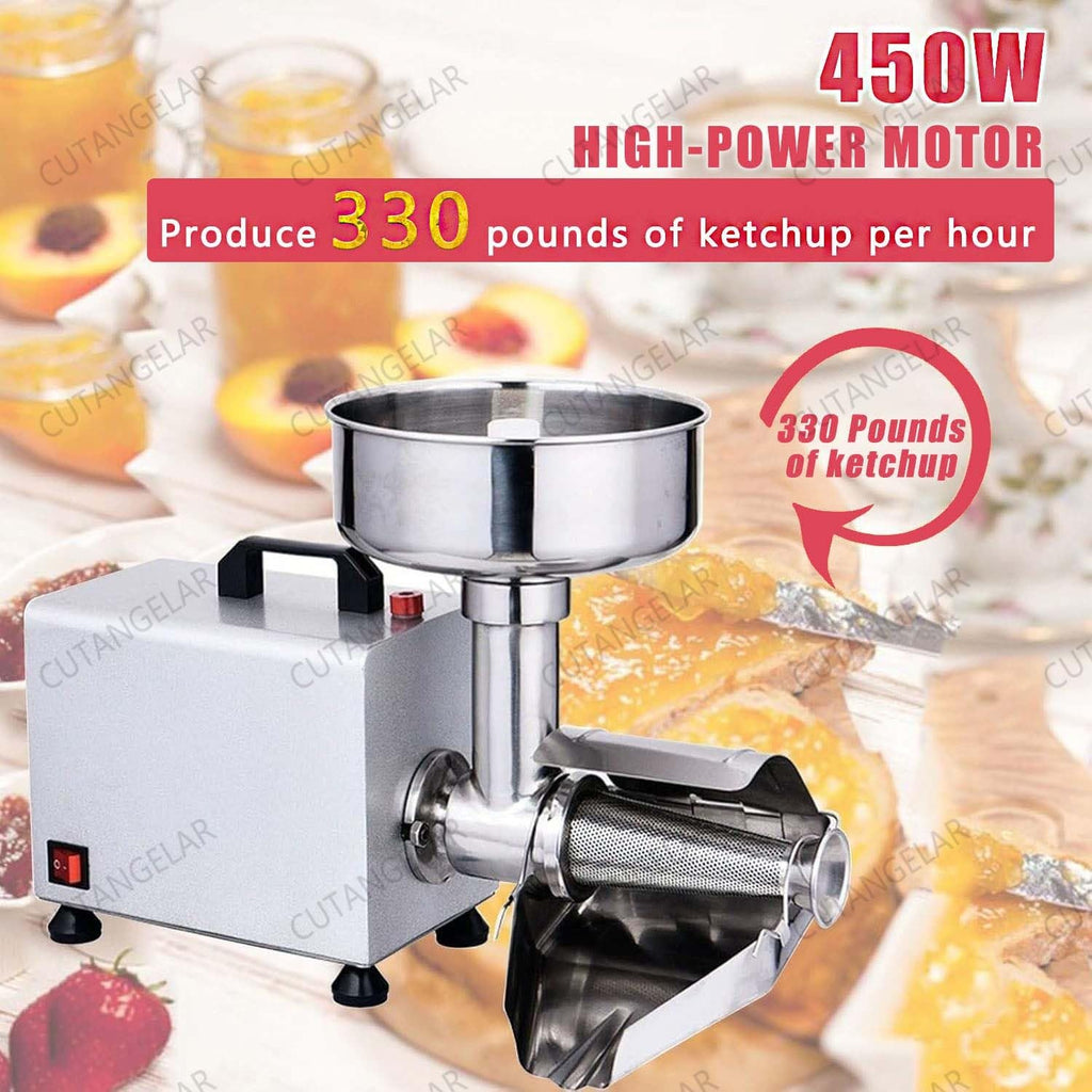 450W Automatic Stainless Steel Tomato Strainer J751
