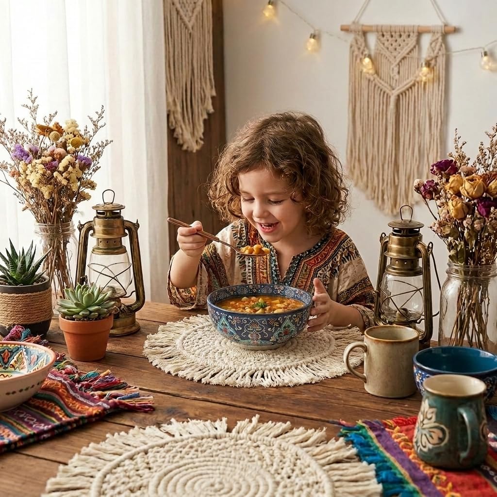Ceramic Soup Bowls Set of 4 B2334