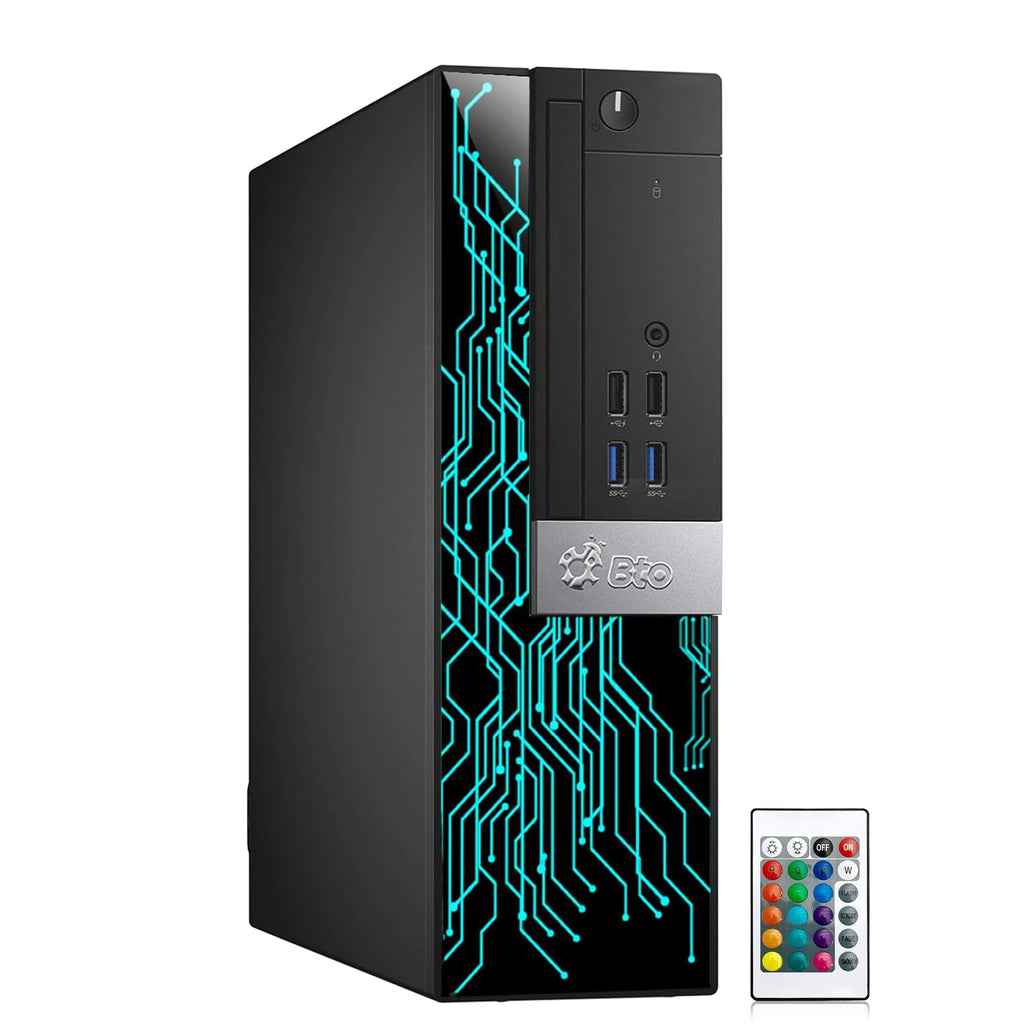 RGB Gaming PC with 24 Inch Monitor Intel i5 16GB RAM 512GB SSD H159