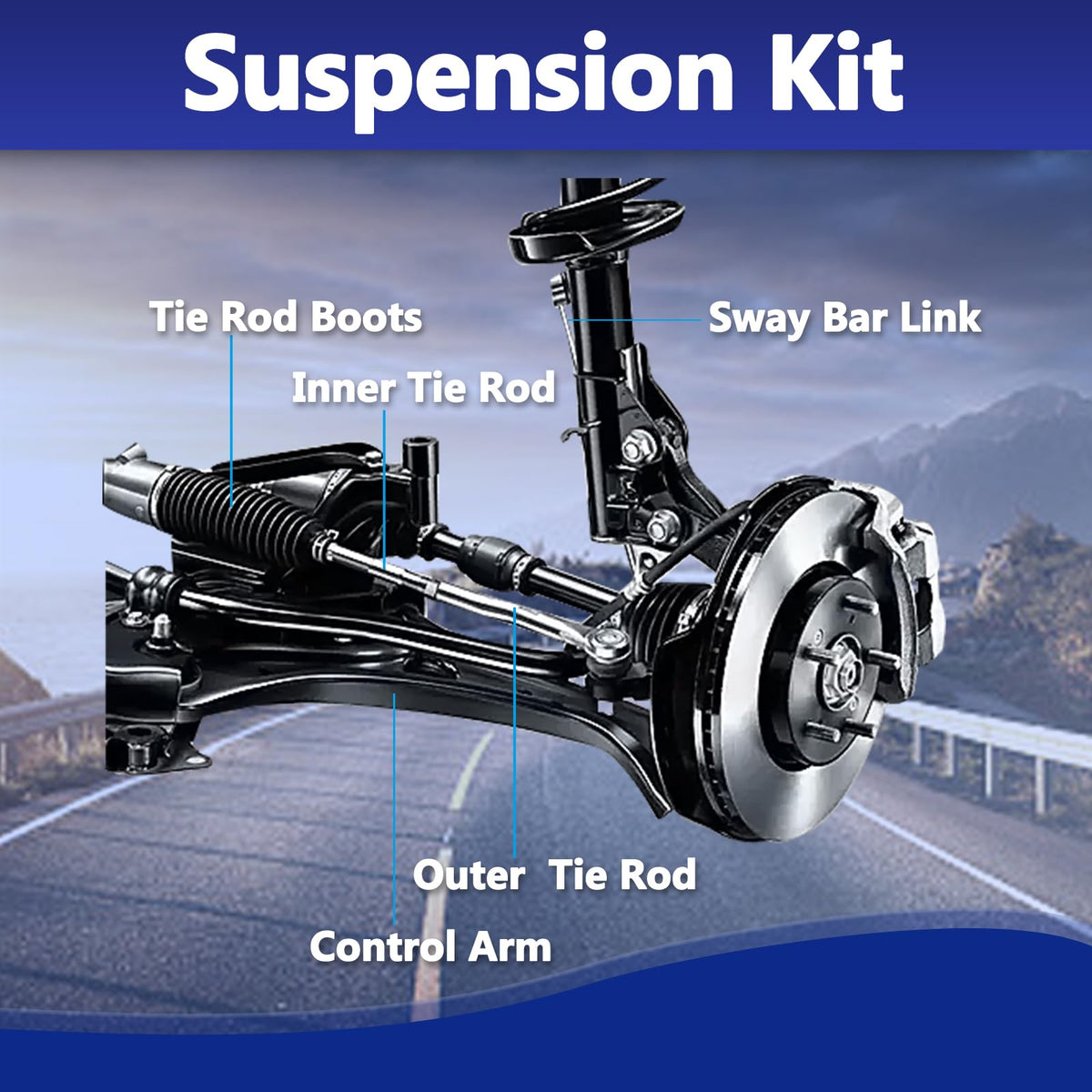 10Pcs Suspension Kit I96214