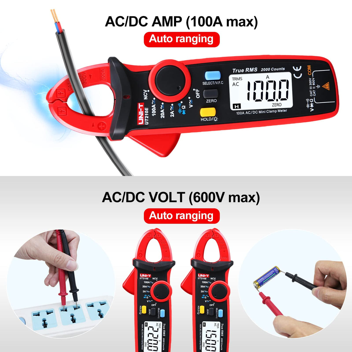 Digital Clamp Meter Multimeter N10637