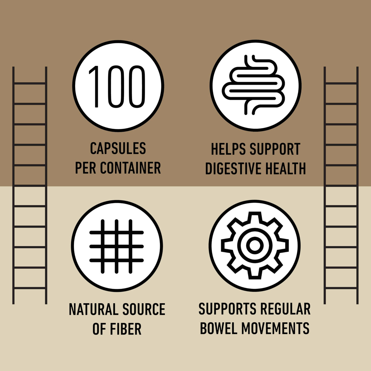 Organic Psyllium Husk Capsules 660mg 500ct O94778