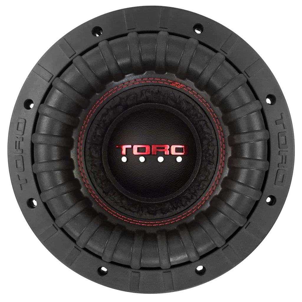 8" Car Subwoofer 800W RMS Dual 4Ω 2.5" Voice Coil J3670