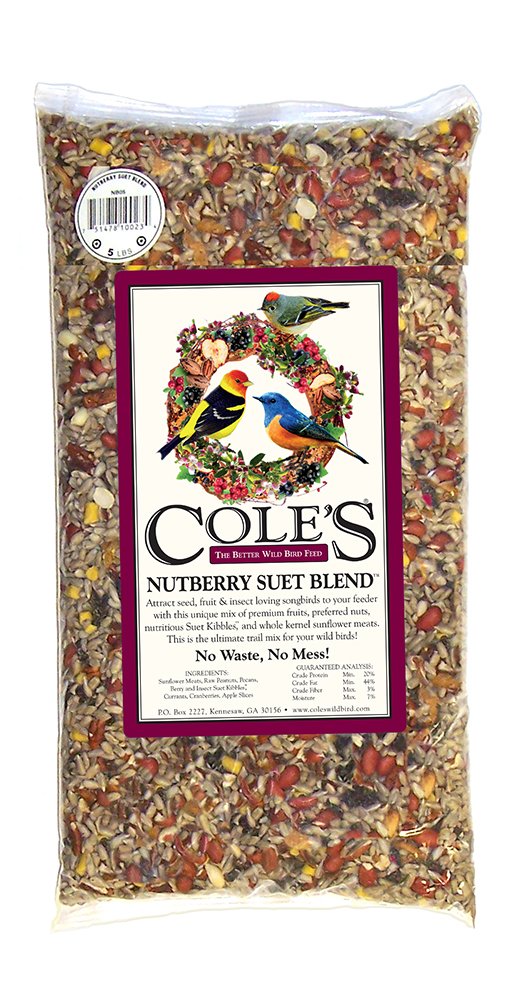 Nutberry Suet Blend Bird Seed, 20-Pound N1255