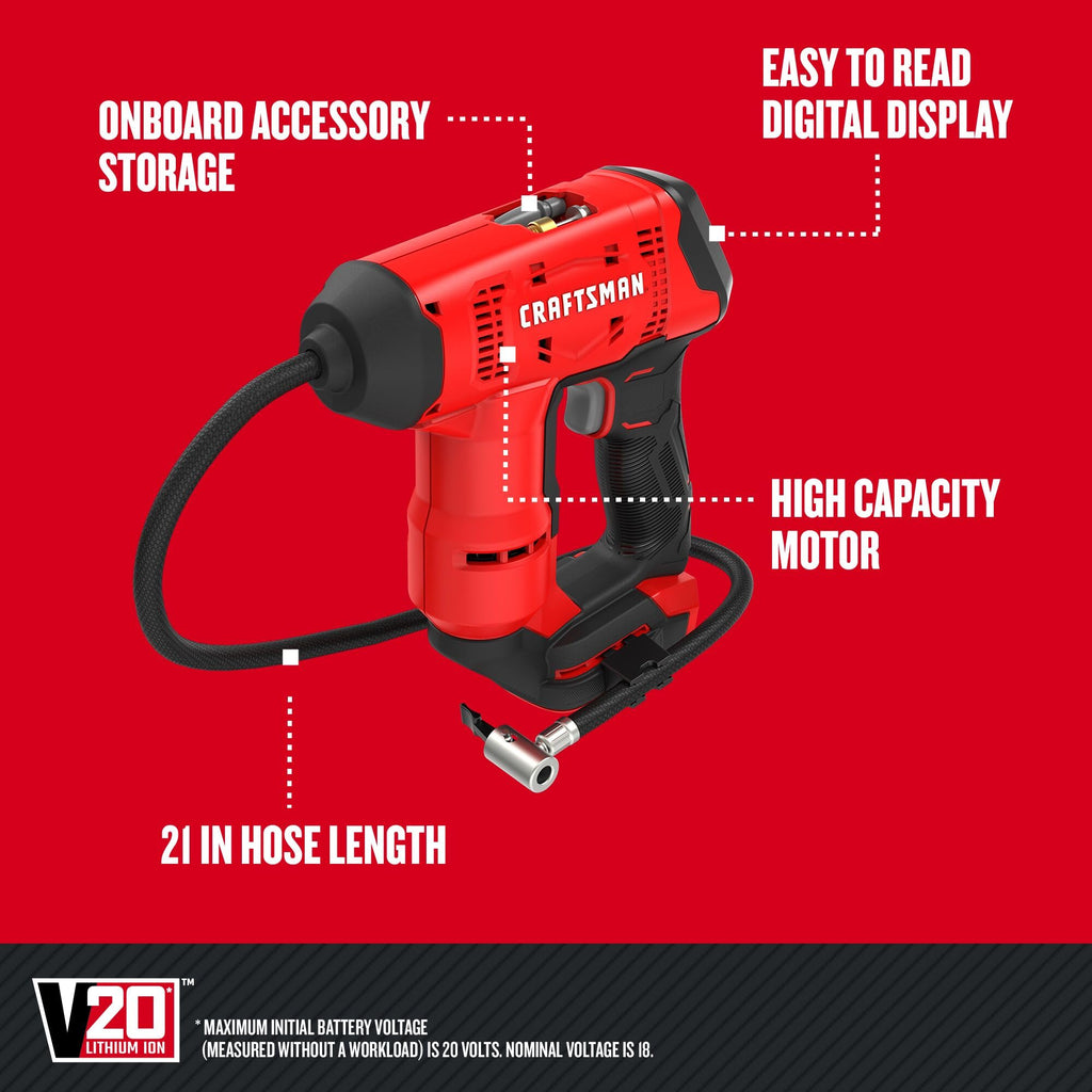 Cordless Portable Air Compressor 150 PSI V81403