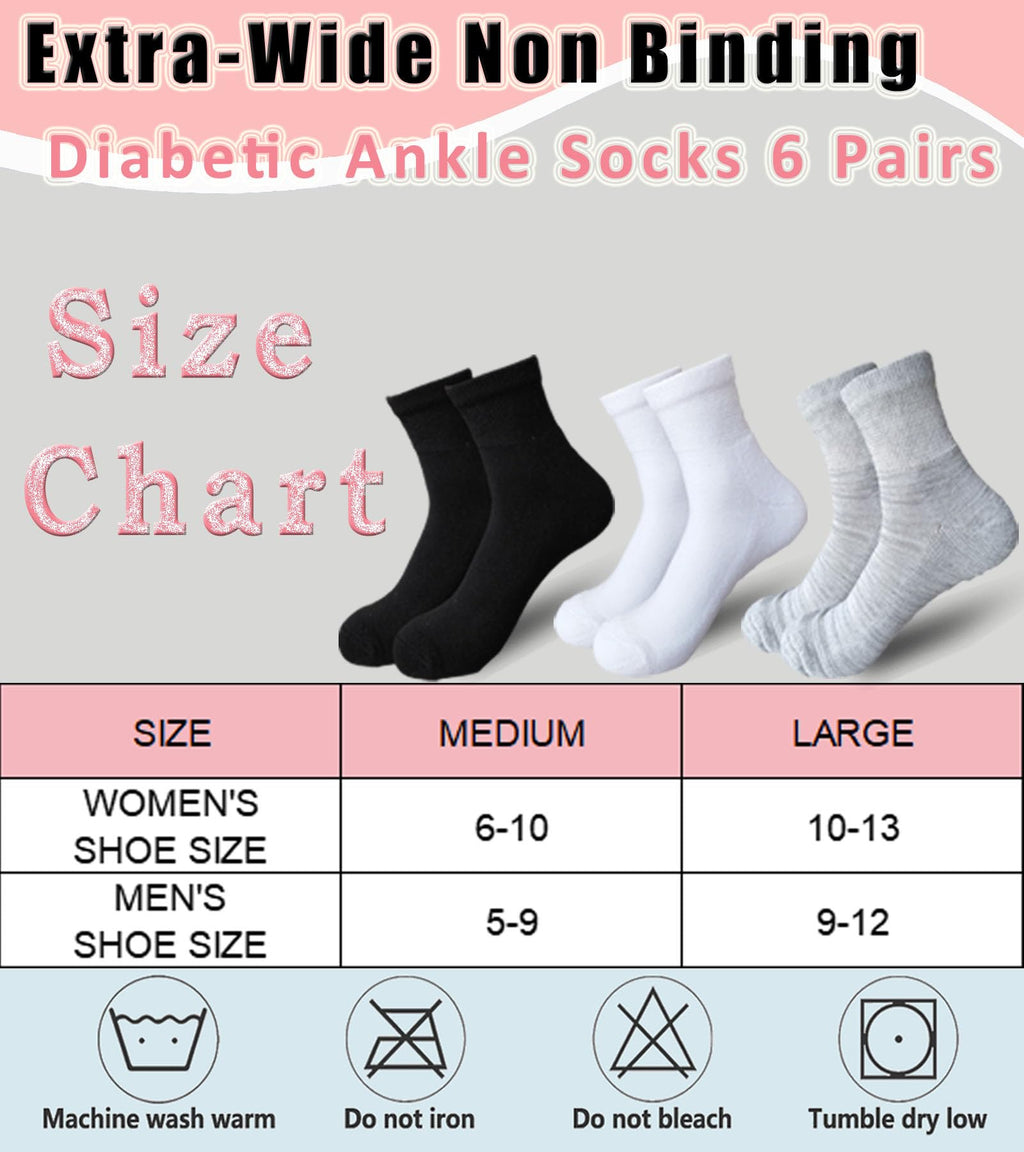 Non Binding Ankle Socks 6 Pairs K666215