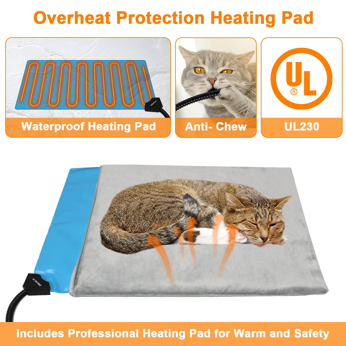 Heated Insulated Elevated Cat House M850