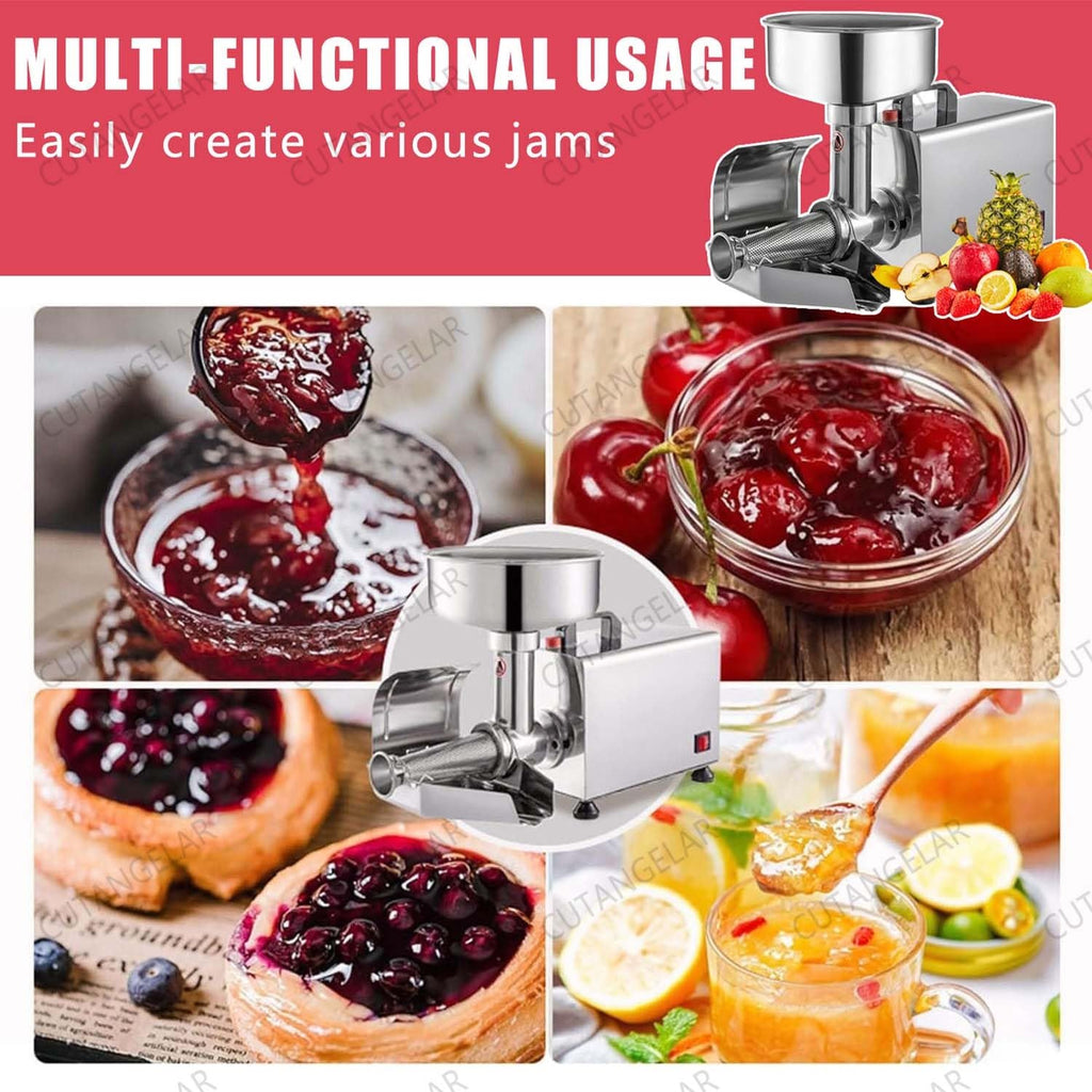 450W Automatic Stainless Steel Tomato Strainer J751