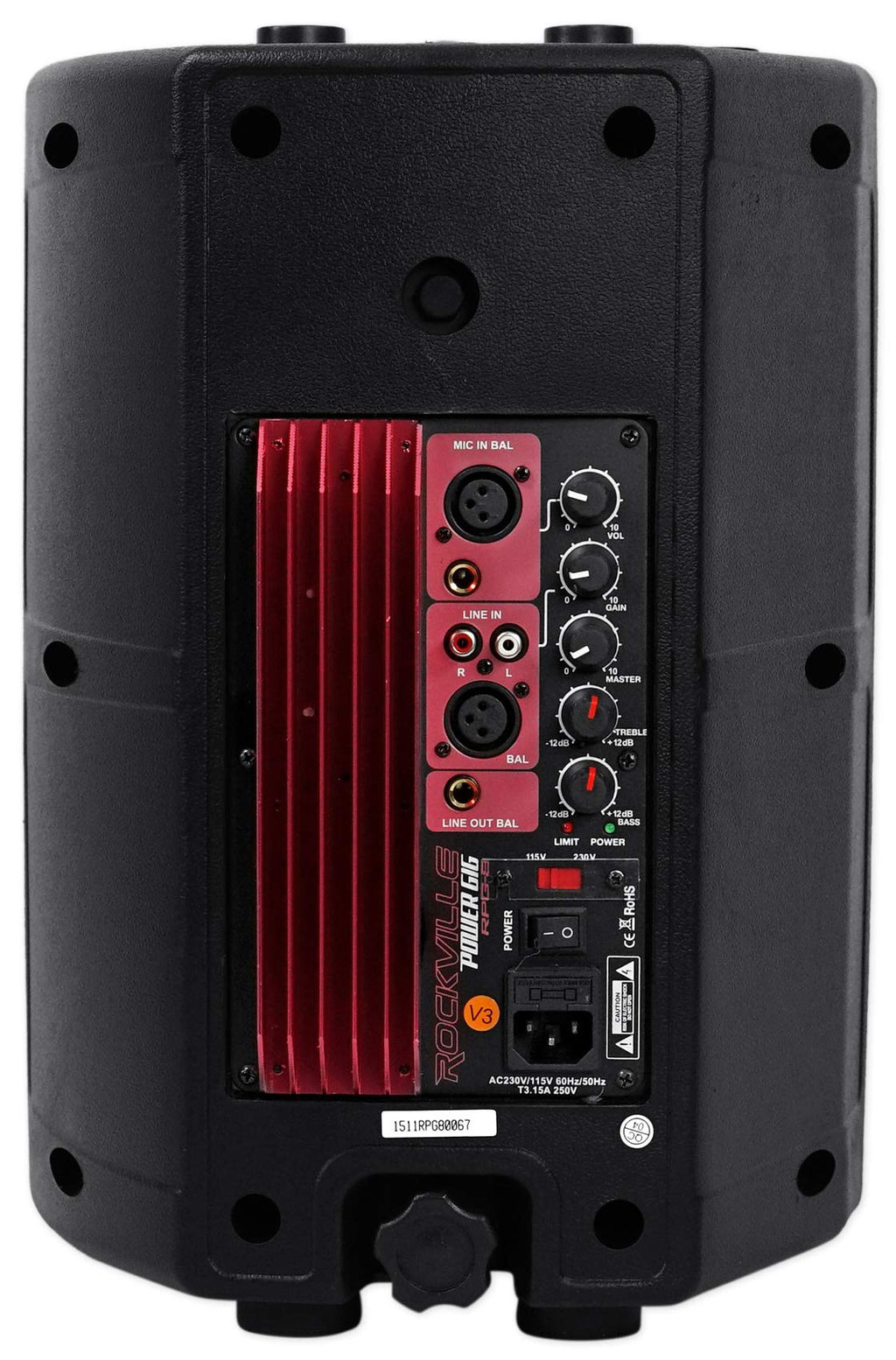 8" Powered PA Speaker System 2-Pack Z36127