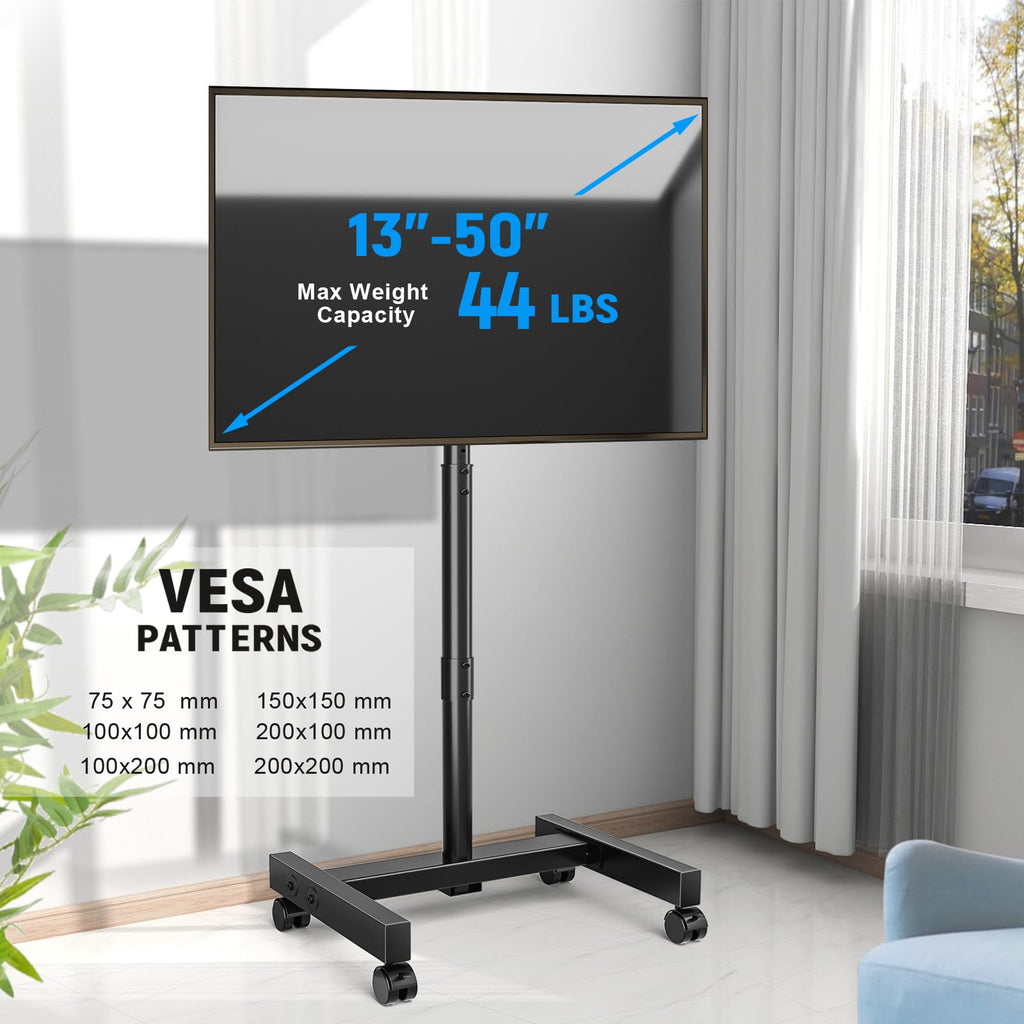 Rolling TV Stand for 13-50 Inch TVs H1863