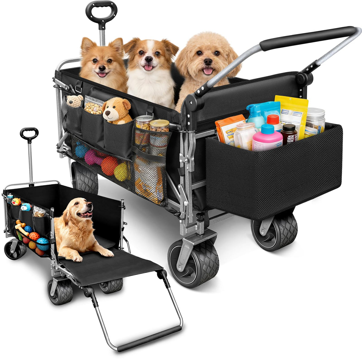 Large Dog Wagon Cart C35677