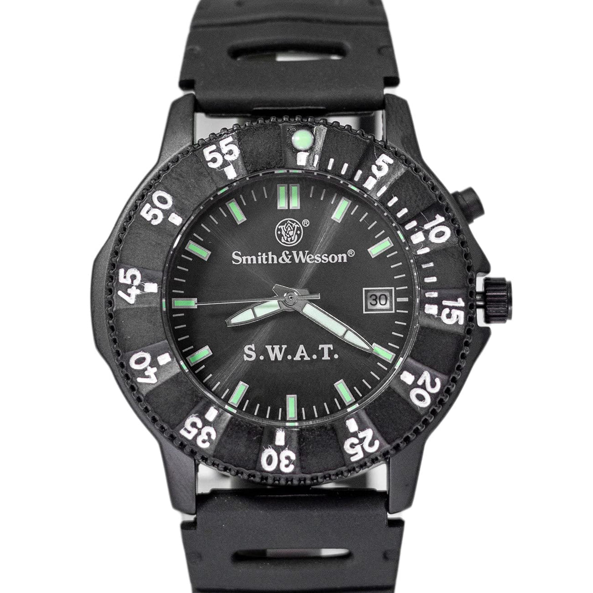 Men's Tactical Watch, 3ATM, Stainless Steel, 40mm B12795