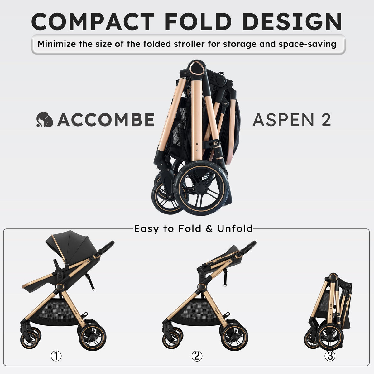 2-in-1 Convertible Baby Stroller E91086
