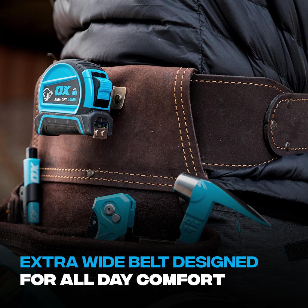 Leather Tool Belt with Suspenders Size L O943044