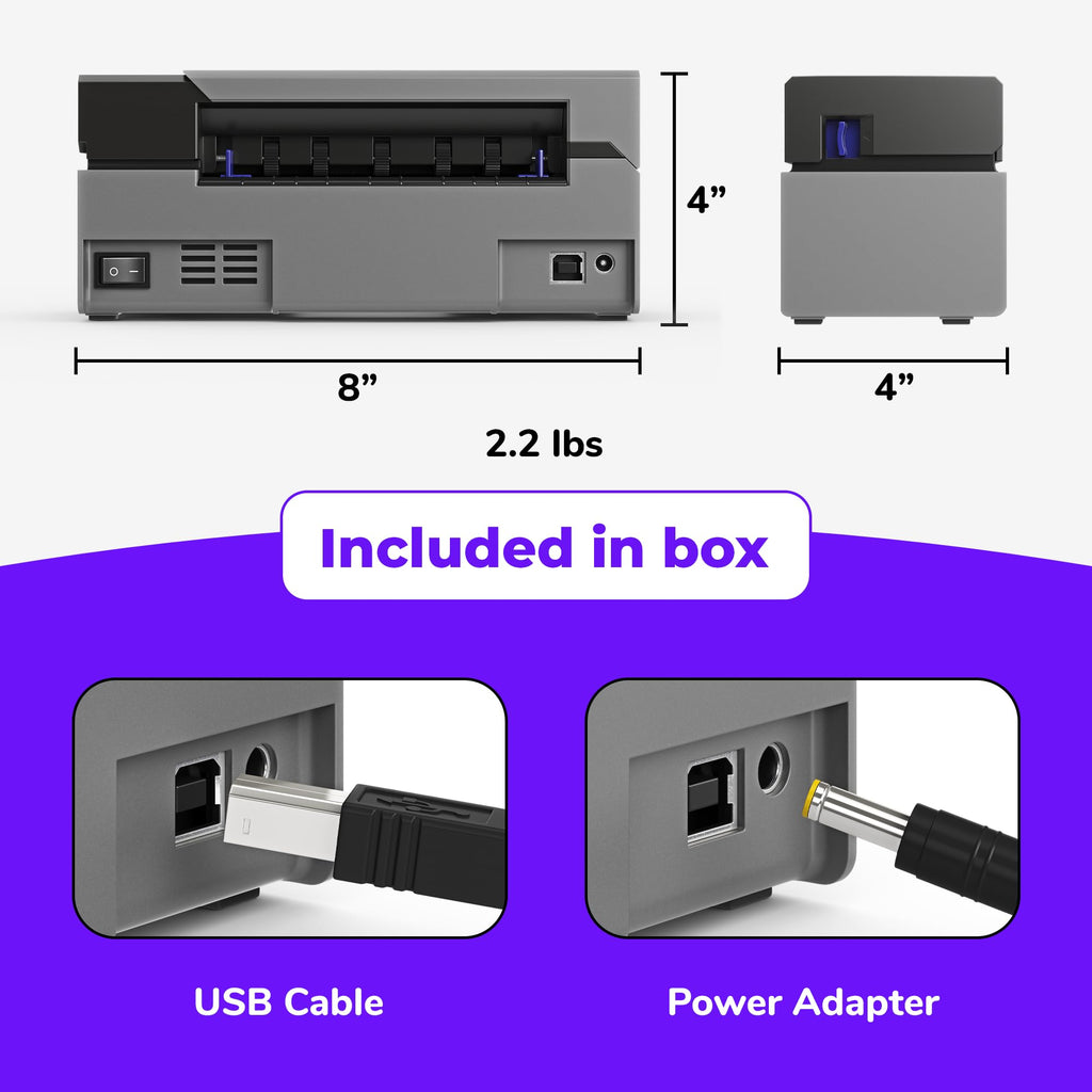 USB 4x6 Thermal Printer S345199