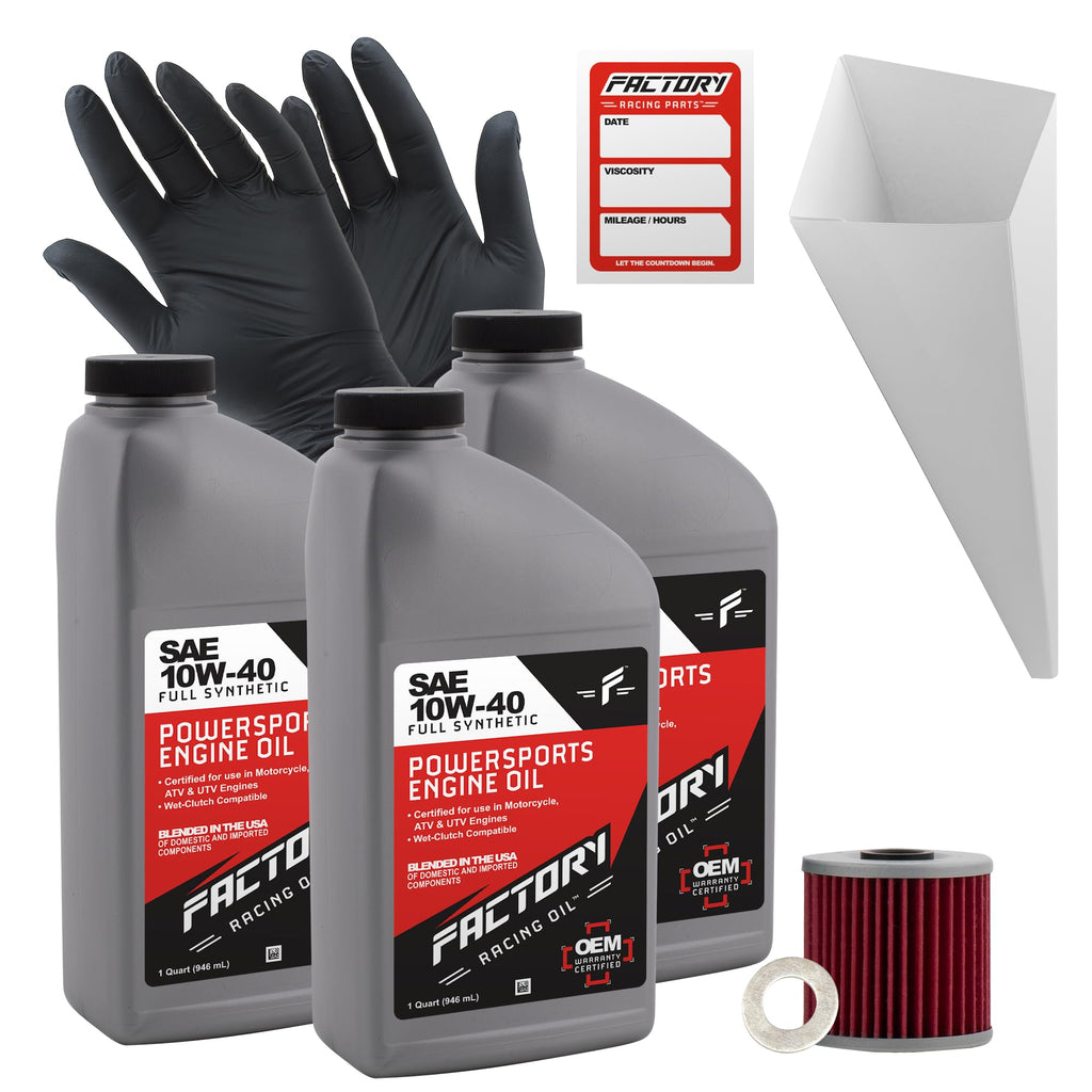 Oil Change Kit compatible with Kawasaki KL650 KLX650 T103