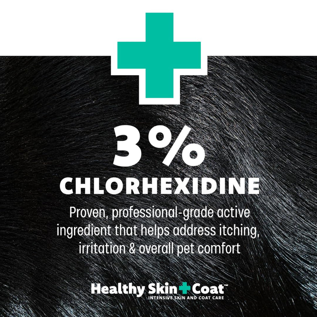 Medicated Chlorhexidine Dog Shampoo 3%, 1 Gallon Y428371
