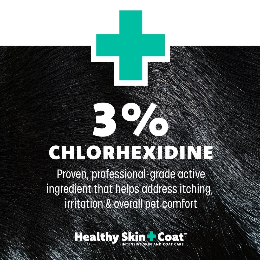Medicated Chlorhexidine Dog Shampoo 3%, 1 Gallon Y428371