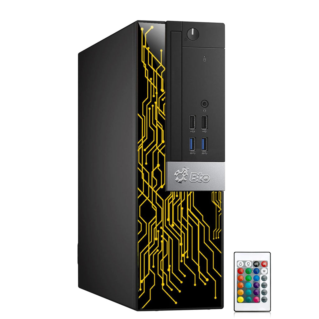 RGB Gaming PC with 24 Inch Monitor Intel i5 16GB RAM 512GB SSD H159