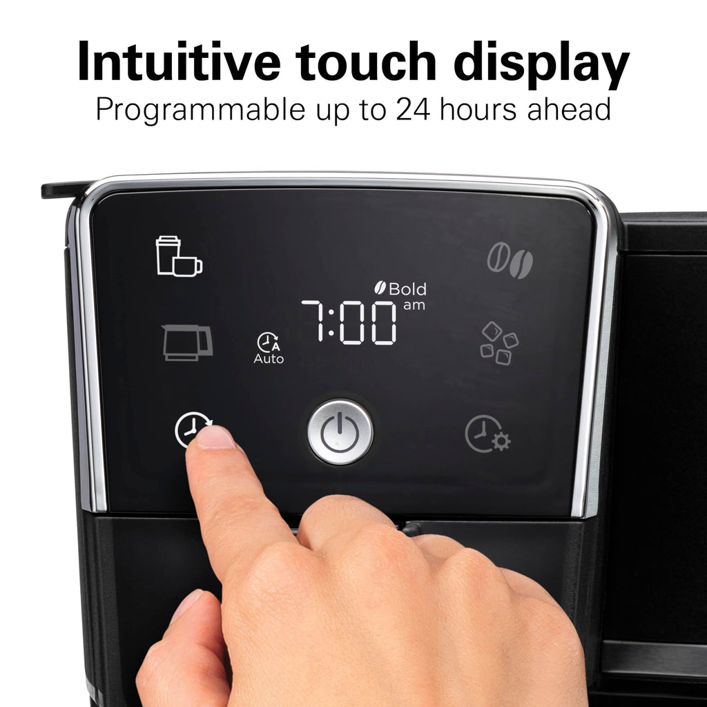 2-Way Drip Coffee Maker & Single Serve Coffee Machine E848671