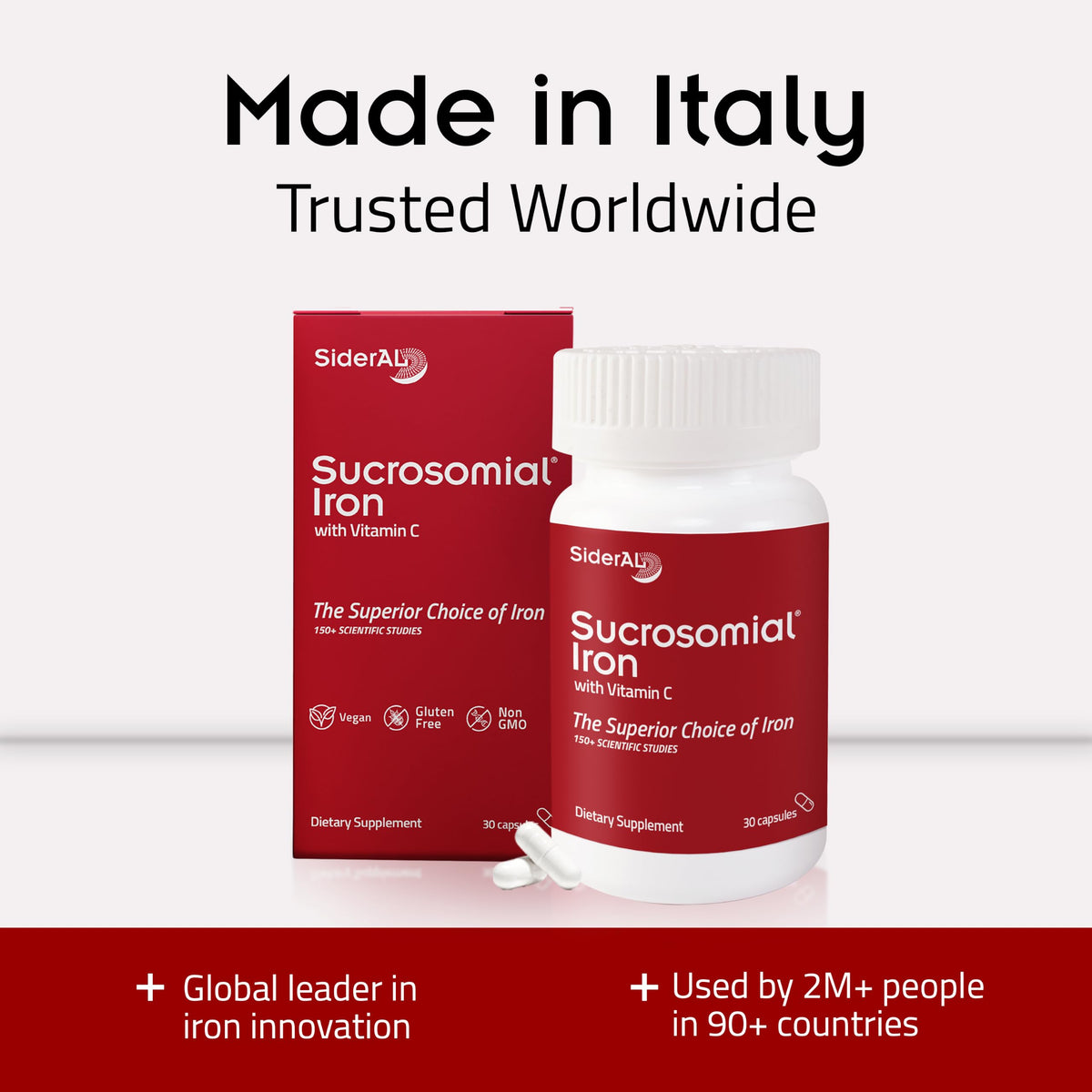 Iron Supplement with Vitamin C, 30ct S414