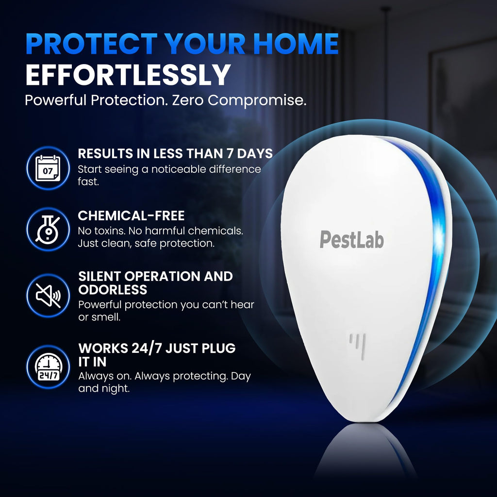 Indoor Plug In Ultrasonic Pest Repeller 3 Pack H197972