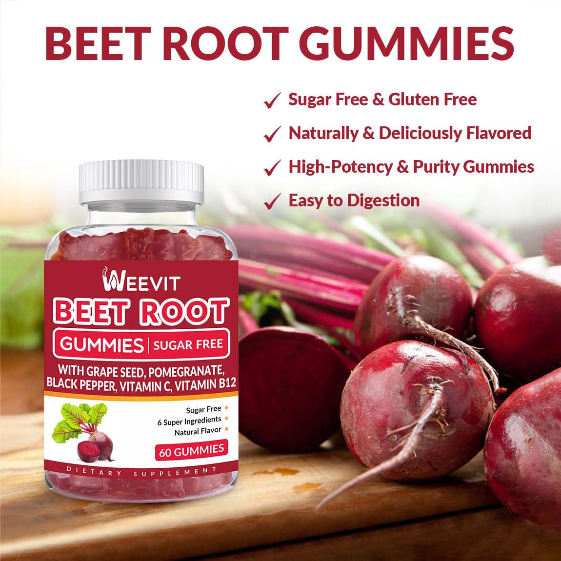 Beet Root Gummies U543