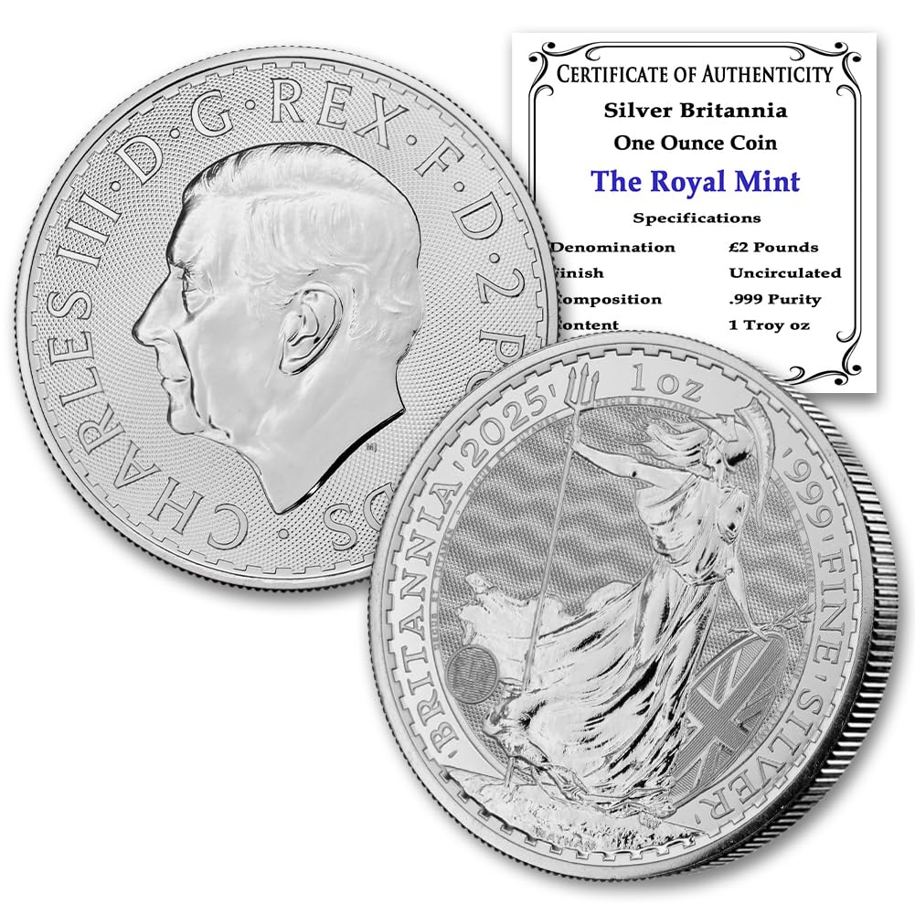 1 oz British Silver Britannia D15157