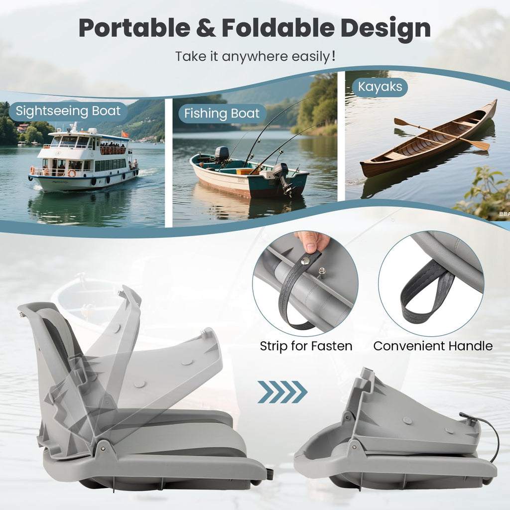 Folding Low Back Boat Seats K323550
