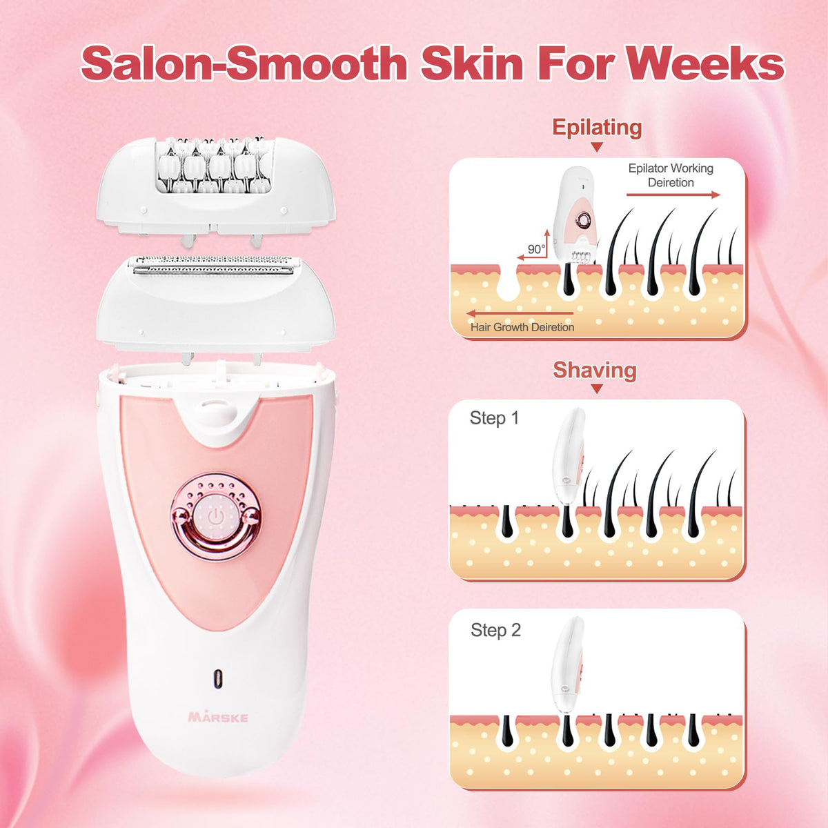 2 in 1 Epilator B74940