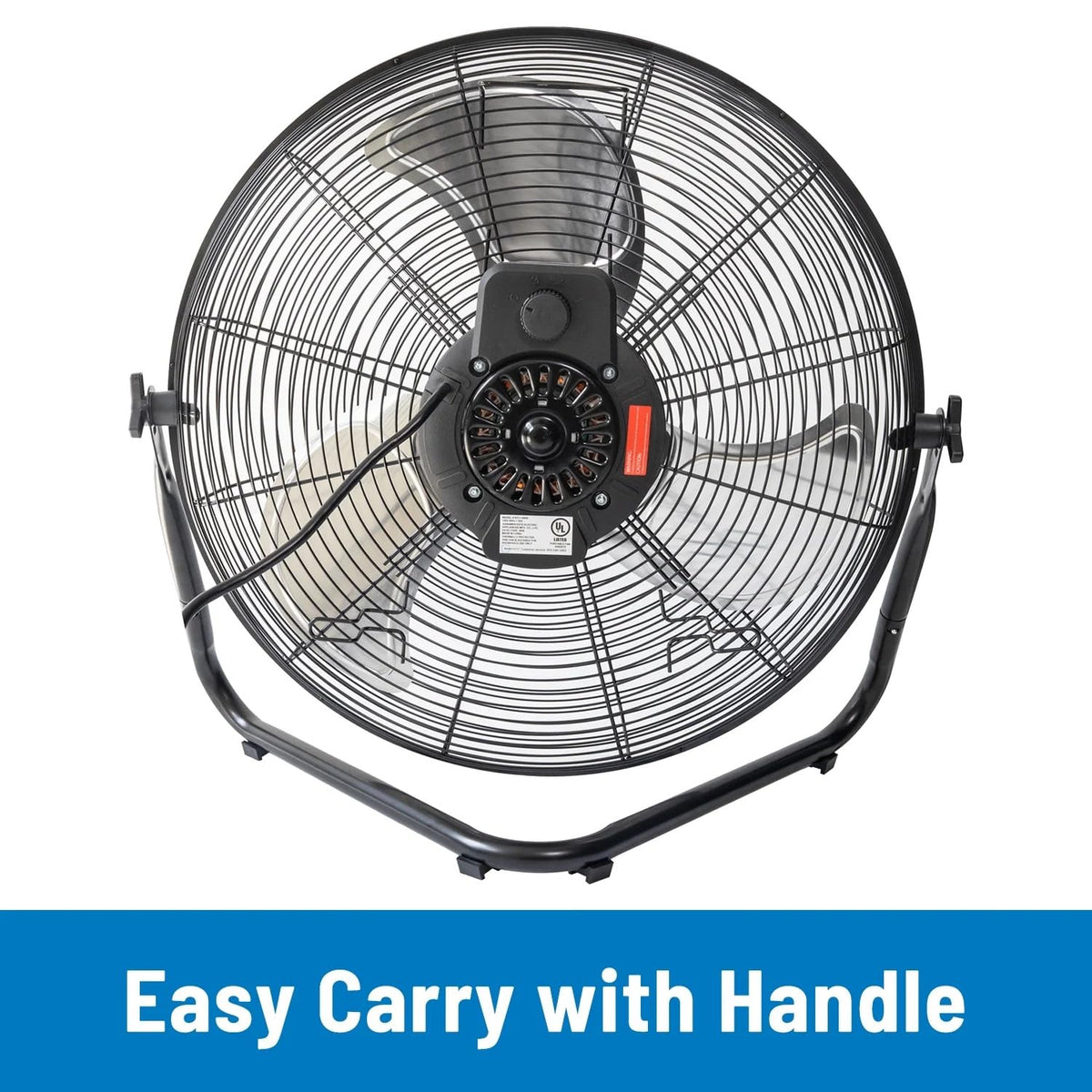 20 Inch 3 Speeds Metal Floor Fan G3212