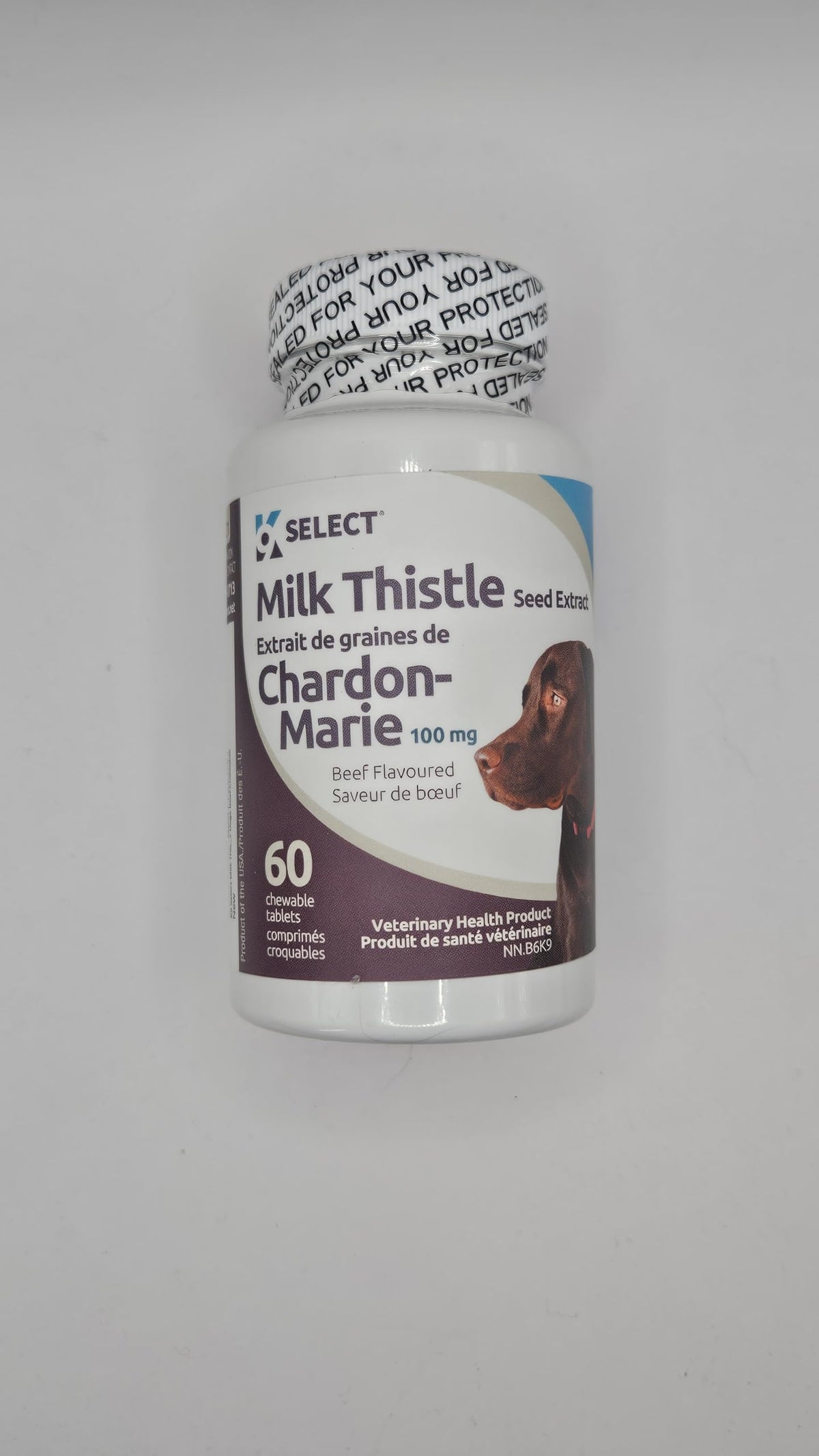 Milk Thistle Liver Support 60 Beef Chewable Tablets T408