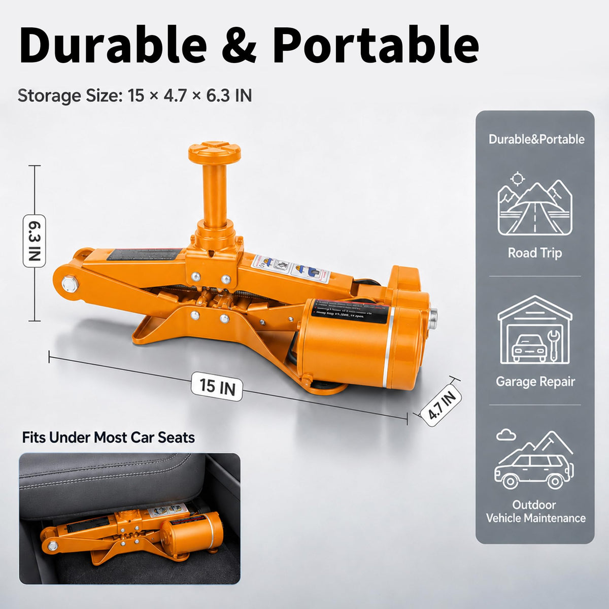 3 Ton 12V Electric Scissor Car Jack Z3729