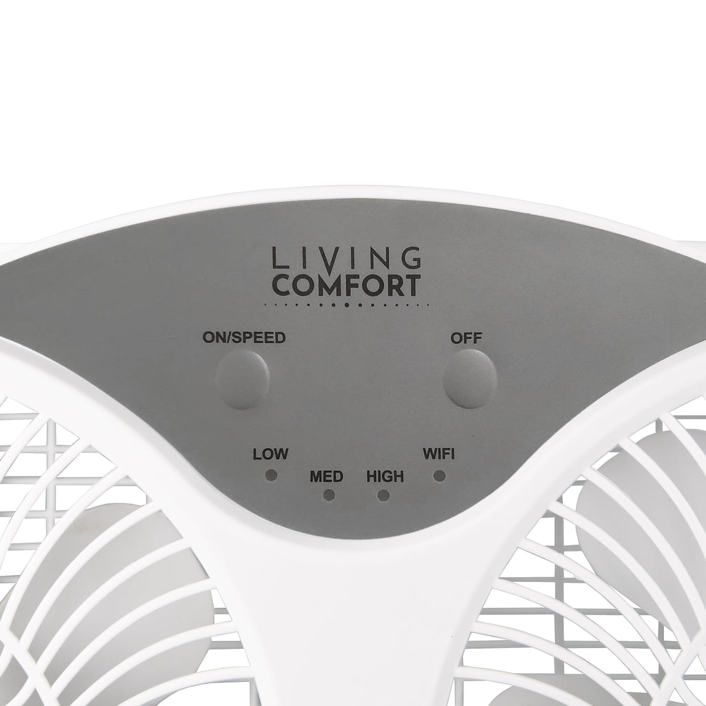 9-Inch Smart WiFi Twin Window Fan with App & Voice Control F4459