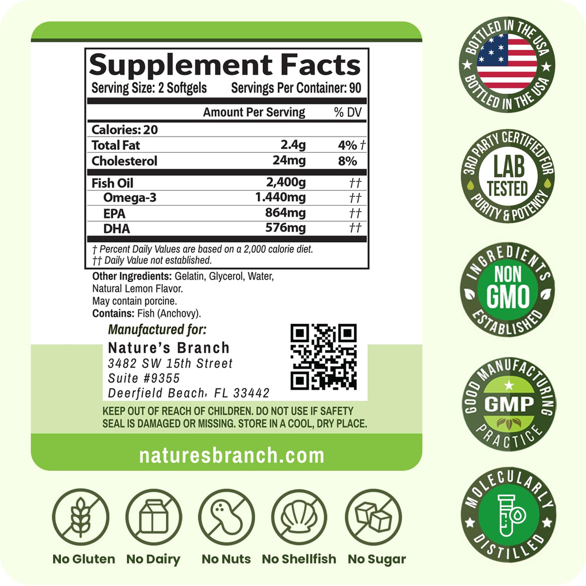 Omega 3 Fish Oil P50179