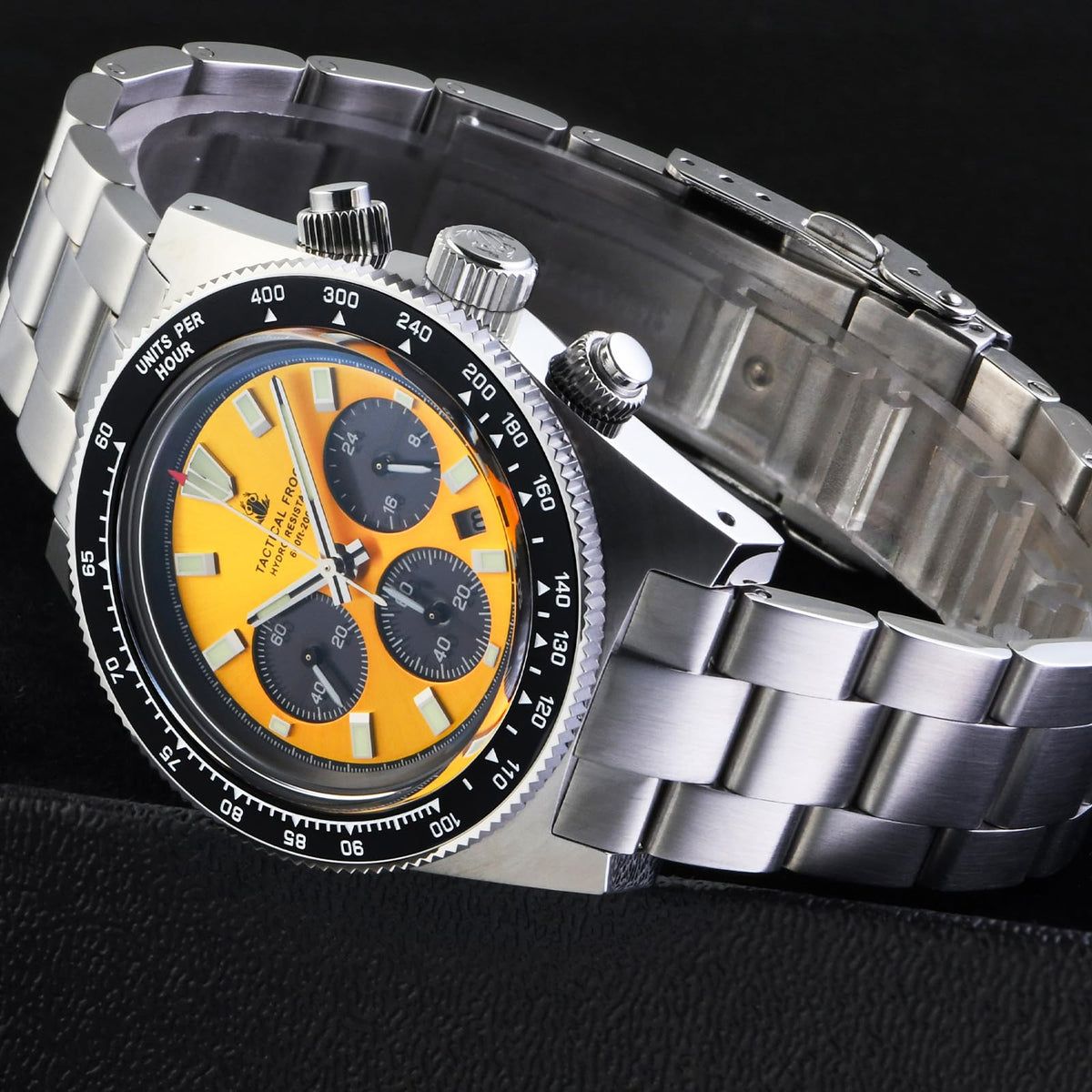 Chronograph Watch Sapphire Crystal Waterproof 100M E5908