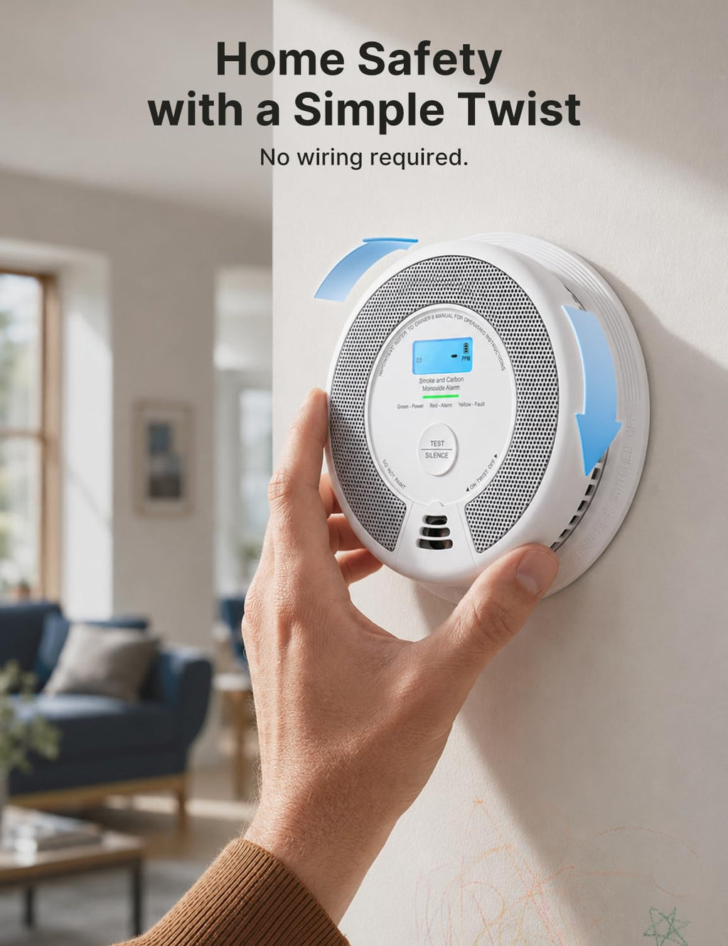 Smoke and Carbon Monoxide Detector Combo 3-Pack H653676