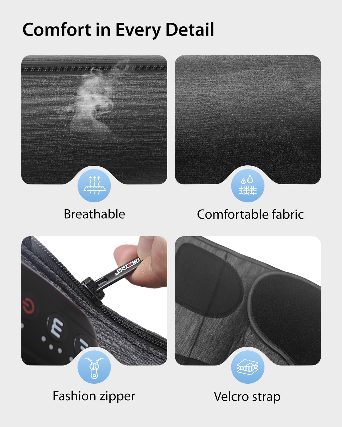 Cordless Calf Massager with 3 Intensities 3 Modes O446