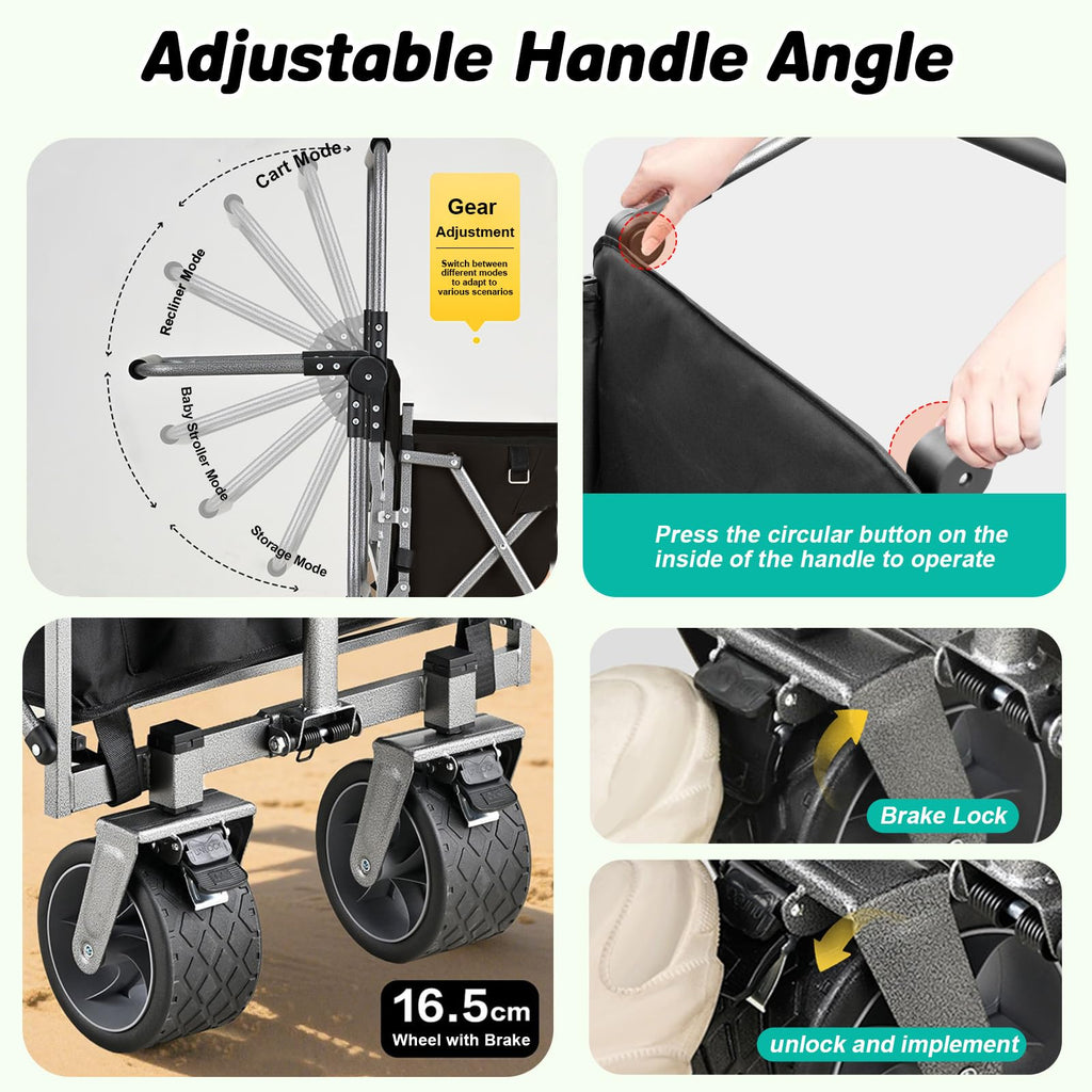 Large Dog Wagon Cart C35677