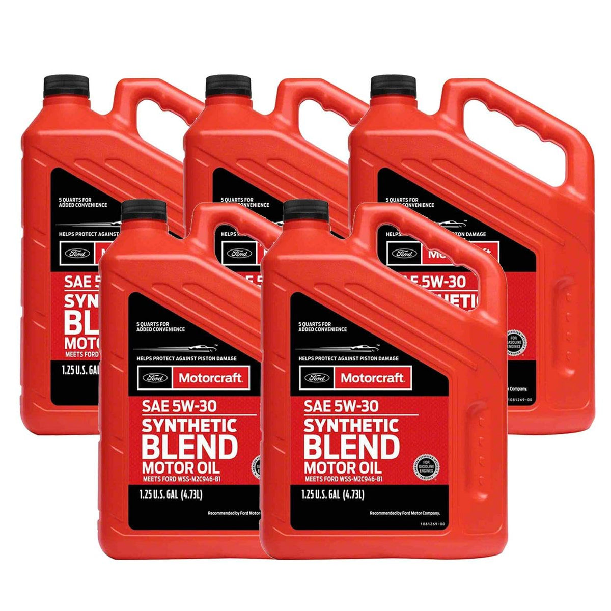 5W-30 Synthetic Blend Motor Oil 25 Quart T960463