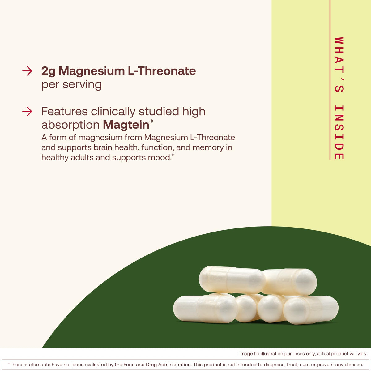 Magnesium L-Threonate 90 Capsules S5182