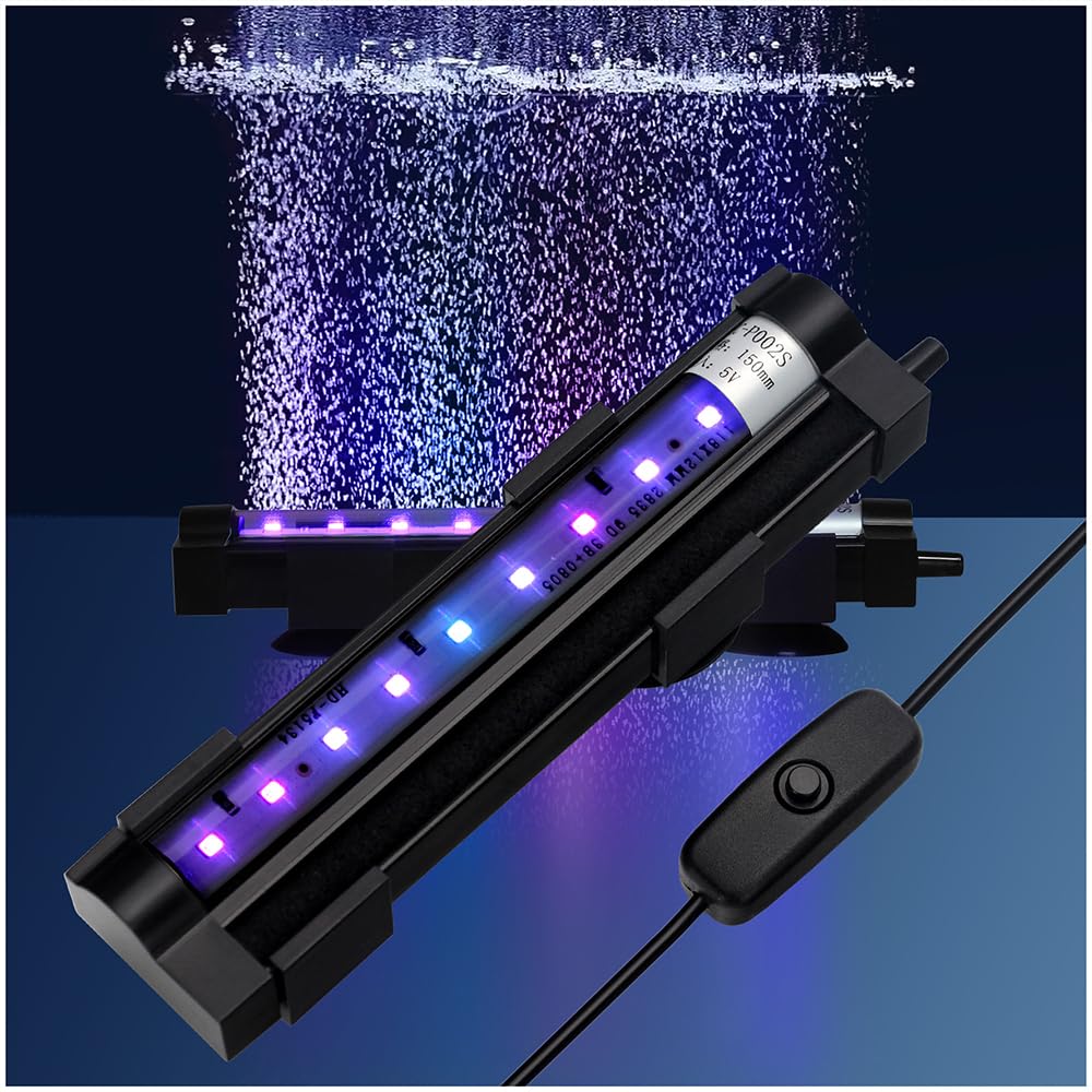 6 Inch IP68 Waterproof Color Changing Submersible Aquarium Light V91774